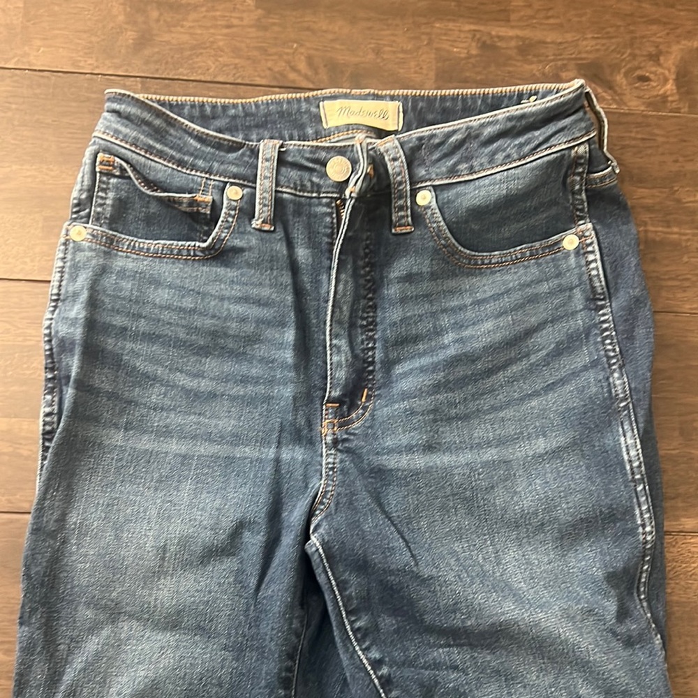 Madewell curvy high rise skinny jeans size 27
